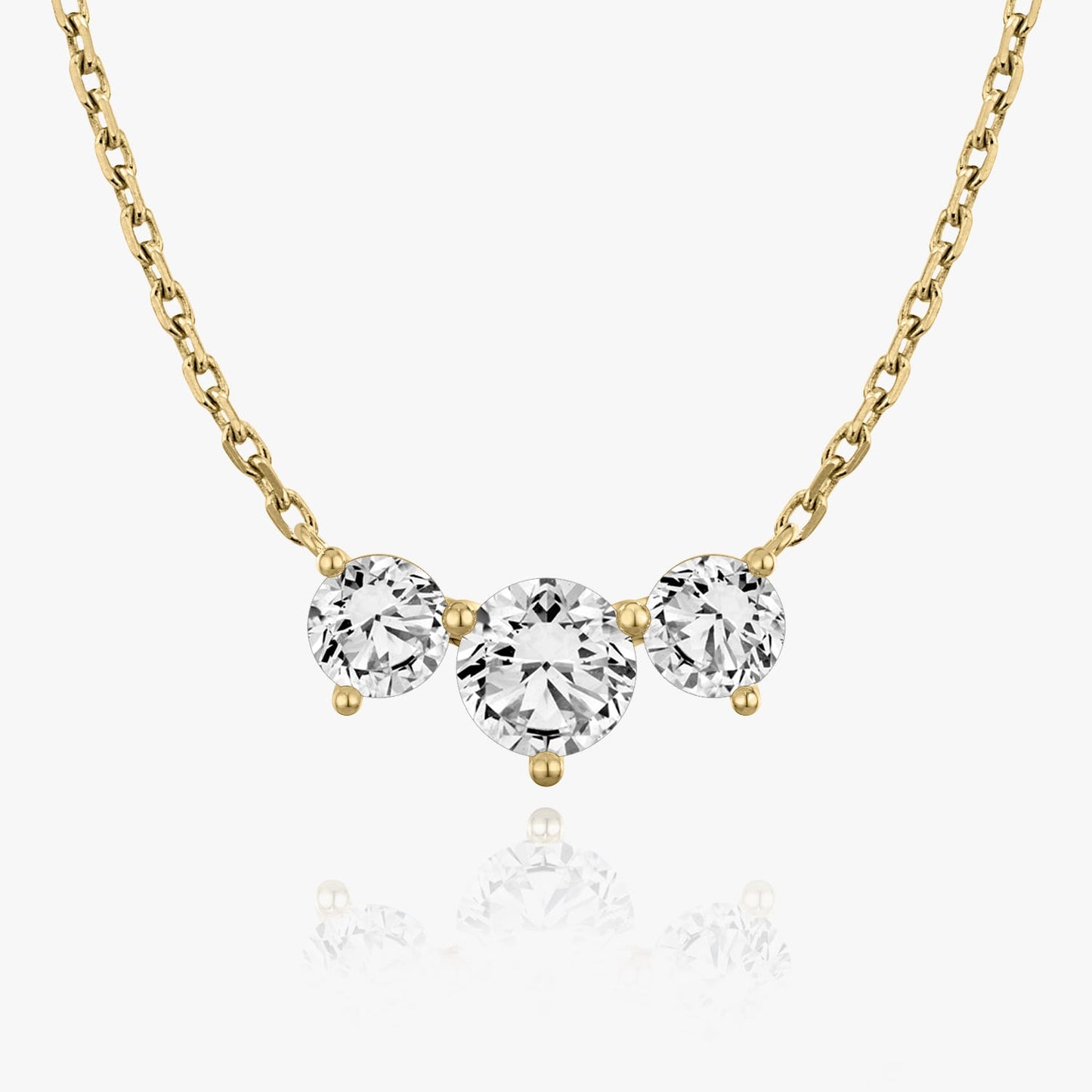 2.0 TC Round CVD F/VS Diamond Necklace