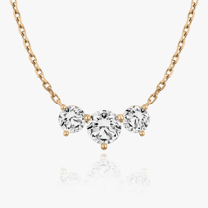 2.0 TC Round CVD F/VS Diamond Necklace