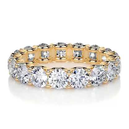 4ct Round EF- VVS Diamond Full Eternity Stackable Wedding Band