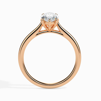 1ct Marquise F- VS Diamond Solitaire Engagement Ring