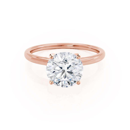 1.20 CT Round Solitaire CVD E/VVS2 Diamond Engagement Ring